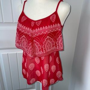 Bandana-style tank/blouse
